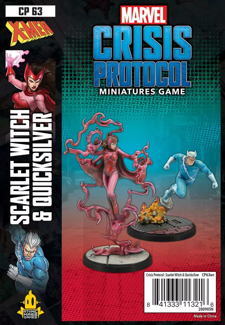 Atomic Mass Games Marvel: Crisis Protocol – Scarlet Witch & Quicksilver 1 Atomic Mass Games Marvel: Crisis Protocol – Scarlet Witch & Quicksilver