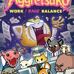 Renegade Game Studios Aggretsuko: Work/Rage Balance Board Games