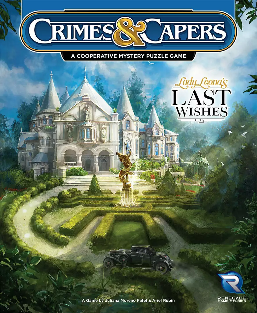 Renegade Game Studios Board Games Crimes & Capers: Lady Leona's Last Wishes 1 Renegade Game Studios Board Games Crimes & Capers: Lady Leona's Last Wishes