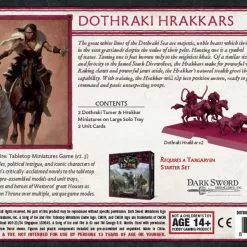 CMON Global Limited A Song Of Ice & Fire: Tabletop Miniatures Game – Targaryen Dothraki Hrakkers