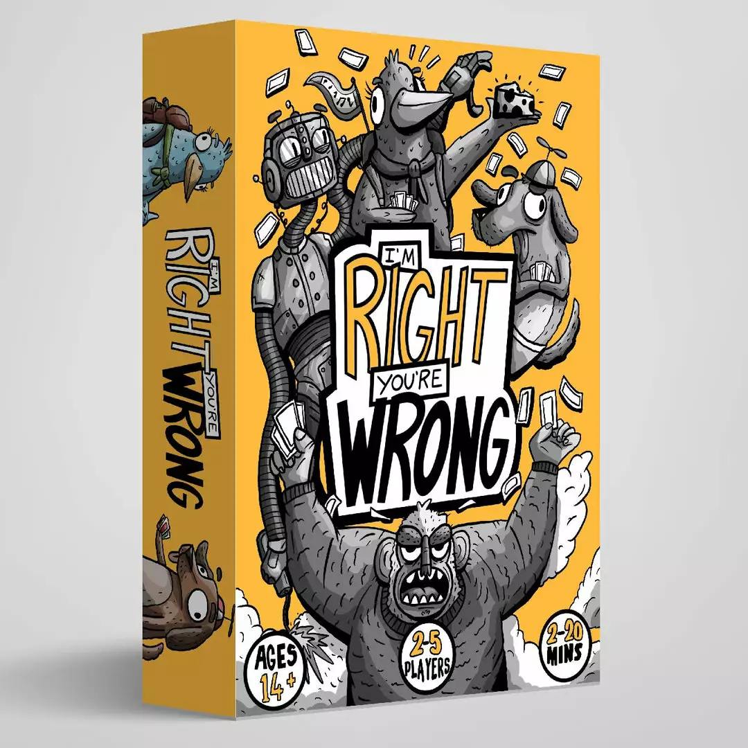 (Self-Published) I'm Right You're Wrong *PRE-ORDER* Board Games 1 (Self-Published) I'm Right You're Wrong *PRE-ORDER* Board Games