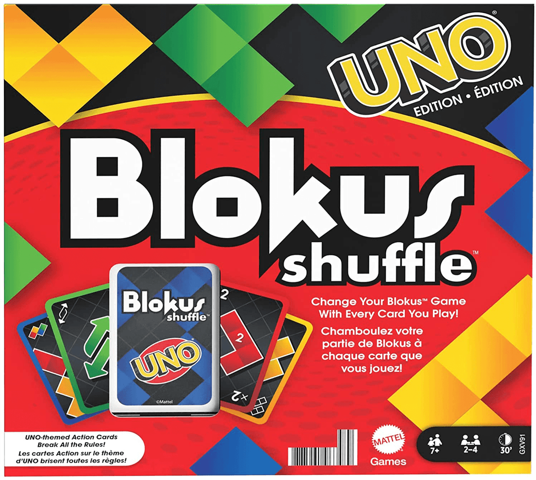 Mattel Blokus Shuffle: UNO Edition 1 Mattel Blokus Shuffle: UNO Edition