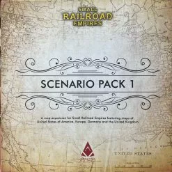 Archona Games Small Railroad Empires: Scenario Pack 1 Board Games