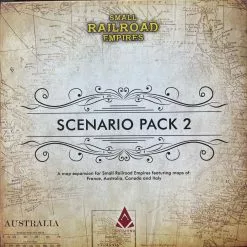 Archona Games Small Railroad Empires: Scenario Pack 2 Board Games