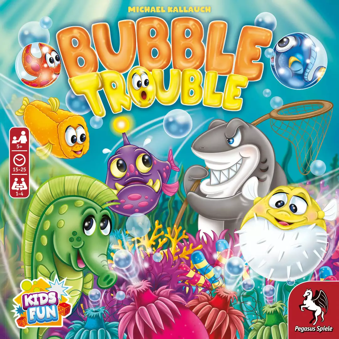 Pegasus Spiele Bubble Trouble (Import) Board Games 1 Pegasus Spiele Bubble Trouble (Import) Board Games