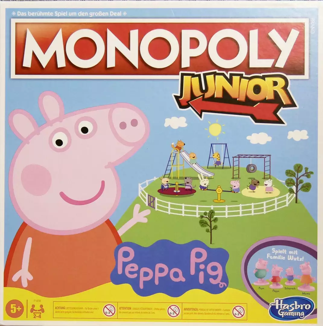 Hasbro Board Games Monopoly Junior: Peppa Pig 1 Hasbro Board Games Monopoly Junior: Peppa Pig