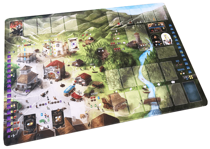 Garphill Games Architects Of The West Kingdom: Playmat 1 Garphill Games Architects Of The West Kingdom: Playmat