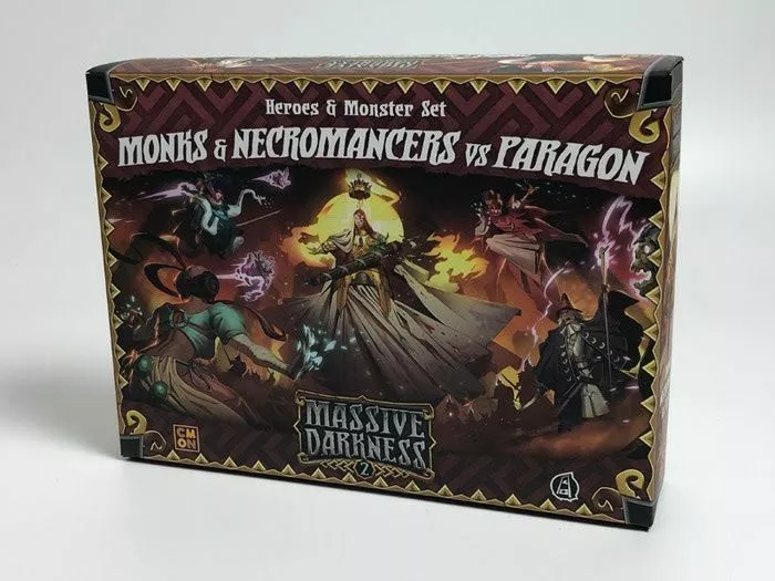 CMON Global Limited Massive Darkness 2: Heroes & Monster Set – Monks & Necromancers Vs The Paragon 1 CMON Global Limited Massive Darkness 2: Heroes & Monster Set – Monks & Necromancers Vs The Paragon