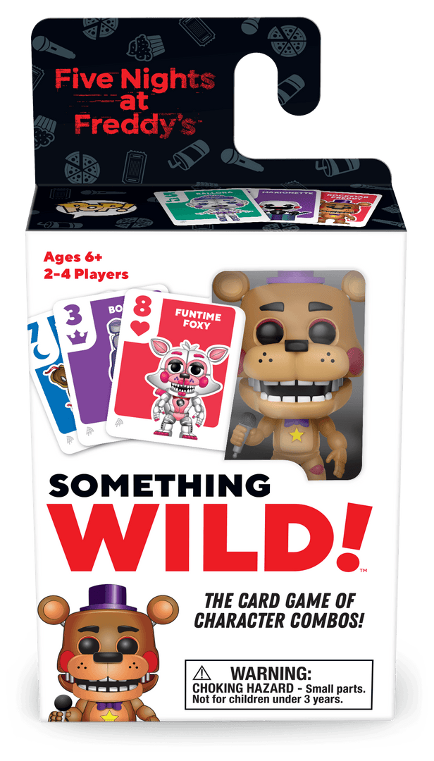 Funko Games Something Wild! Five Nights At Freddy's: Rockstar Freddy Game Board Games 1 Funko Games Something Wild! Five Nights At Freddy's: Rockstar Freddy Game Board Games