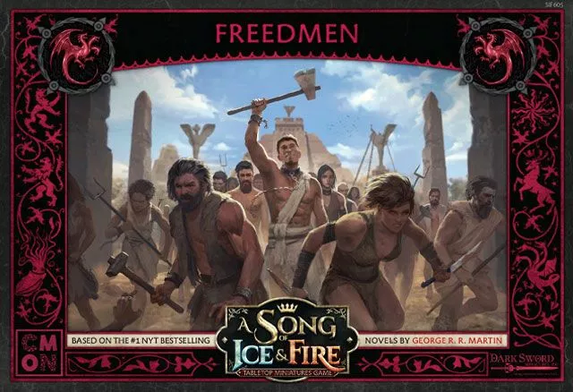 CMON Global Limited A Song Of Ice & Fire: Tabletop Miniatures Game – Freedmen Board Games 1 CMON Global Limited A Song Of Ice & Fire: Tabletop Miniatures Game – Freedmen Board Games