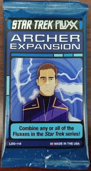 Looney Labs Board Games Star Trek Fluxx: Archer Expansion 1 Looney Labs Board Games Star Trek Fluxx: Archer Expansion