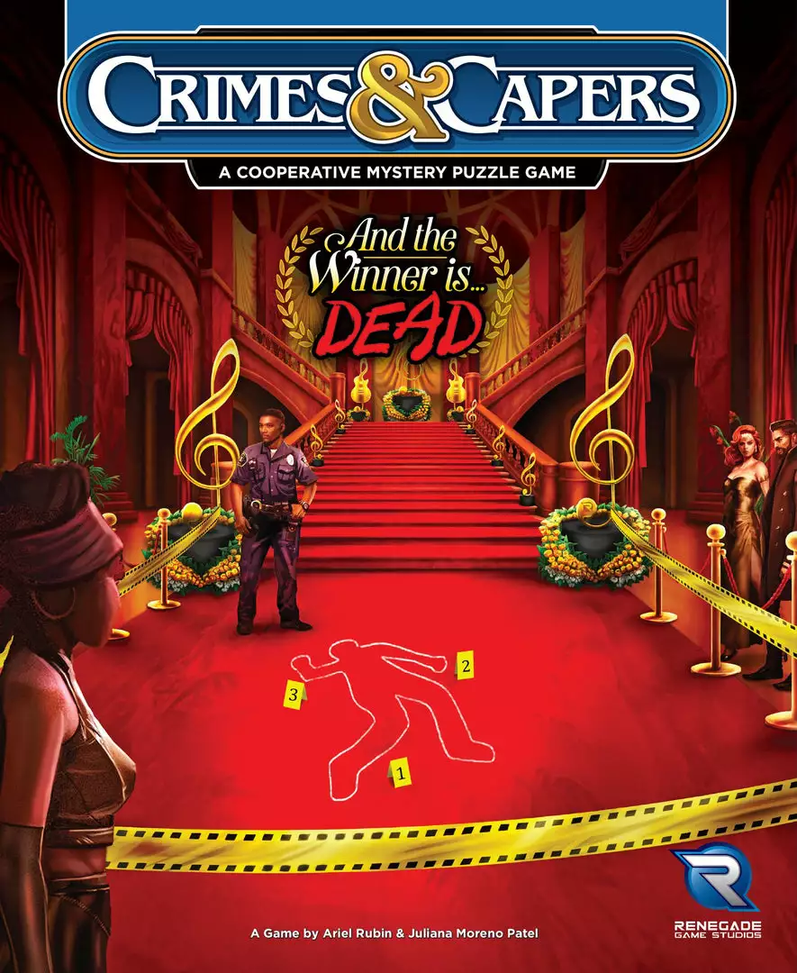 Renegade Game Studios Crimes & Capers: And The Winner Is... Dead Board Games 1 Renegade Game Studios Crimes & Capers: And The Winner Is... Dead Board Games