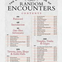 Media Lab Books The Game Master's Book Of Random Encounters Fantasy Games
