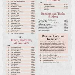 Media Lab Books The Game Master's Book Of Random Encounters Fantasy Games