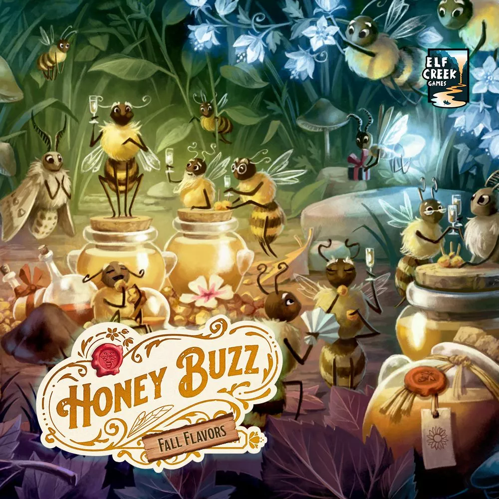 Elf Creek Games Honey Buzz: Fall Flavors (Deluxe Edition) *PRE-ORDER* Board Games 1 Elf Creek Games Honey Buzz: Fall Flavors (Deluxe Edition) *PRE-ORDER* Board Games