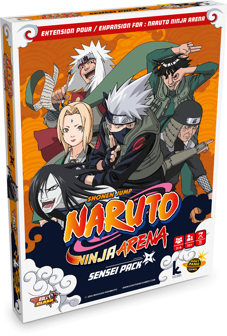 Don't Panic Games Naruto: Ninja Arena – Sensei Pack Board Games 1 Don't Panic Games Naruto: Ninja Arena – Sensei Pack Board Games