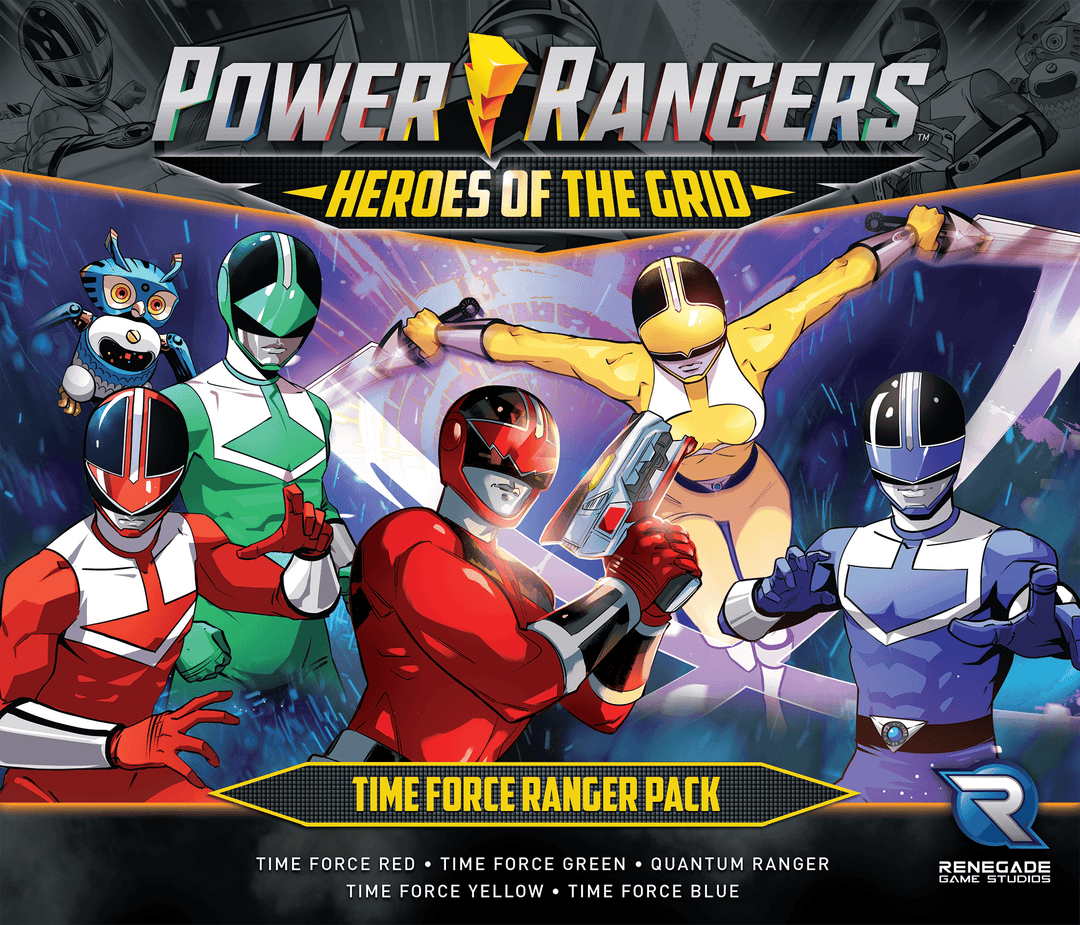 Renegade Game Studios Power Rangers: Heroes Of The Grid – Time Force Ranger Pack *PRE-ORDER* 1 Renegade Game Studios Power Rangers: Heroes Of The Grid – Time Force Ranger Pack *PRE-ORDER*