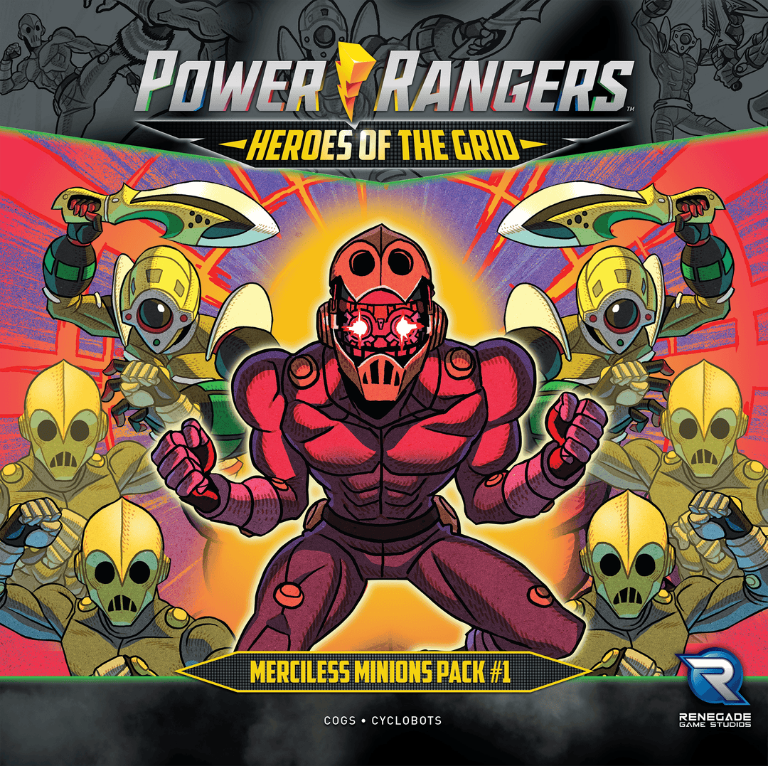 Renegade Game Studios Board Games Power Rangers: Heroes Of The Grid – Merciless Minions Pack #1 *PRE-ORDER* 1 Renegade Game Studios Board Games Power Rangers: Heroes Of The Grid – Merciless Minions Pack #1 *PRE-ORDER*