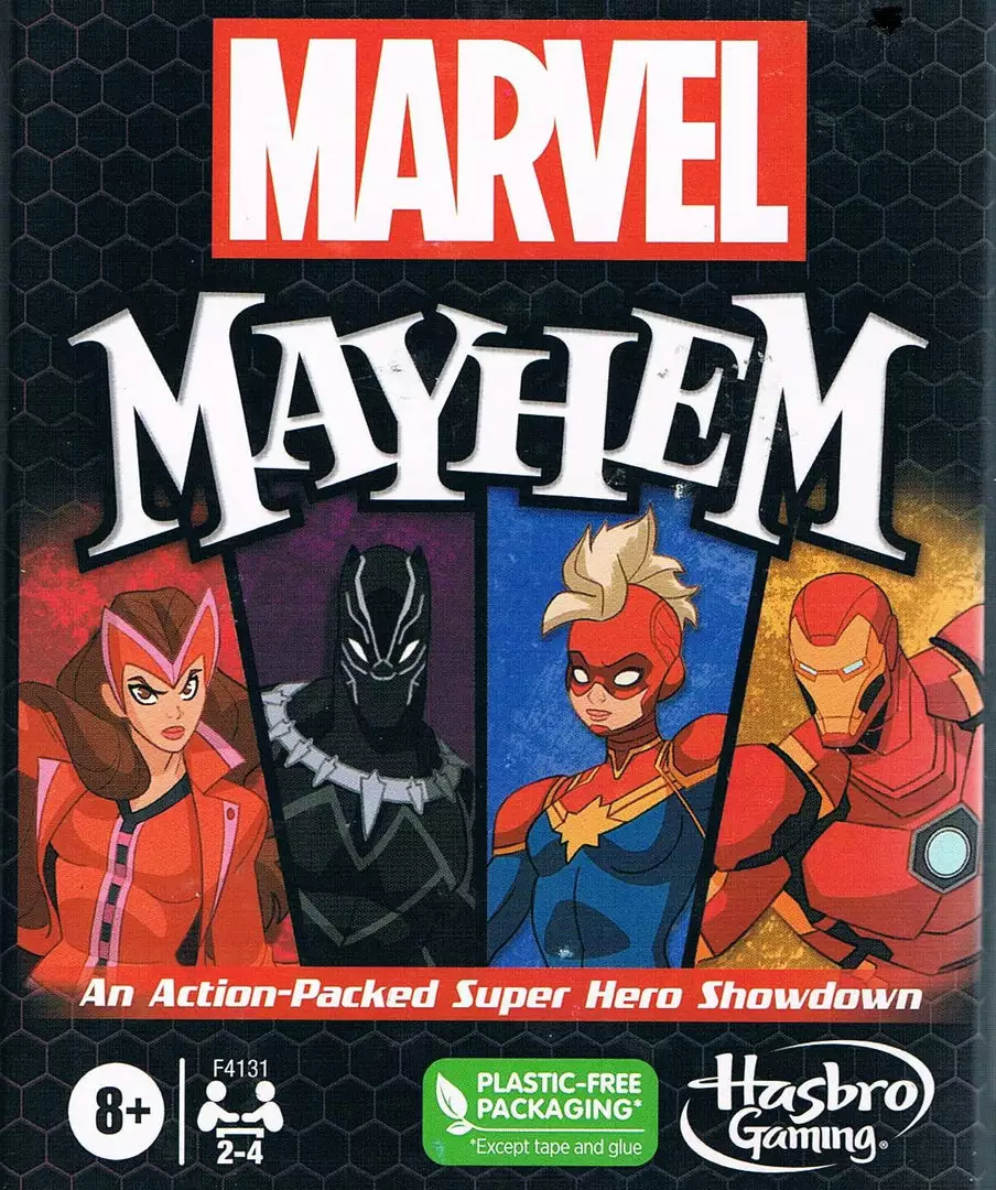 Hasbro Board Games Marvel Mayhem 1 Hasbro Board Games Marvel Mayhem