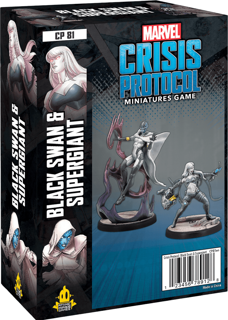 Atomic Mass Games Board Games Marvel: Crisis Protocol – Black Swan & Supergiant 1 Atomic Mass Games Board Games Marvel: Crisis Protocol – Black Swan & Supergiant