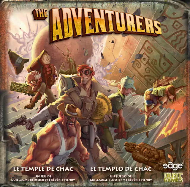 Edge Entertainment Board Games The Adventurers: The Temple Of Chac (French) 1 Edge Entertainment Board Games The Adventurers: The Temple Of Chac (French)