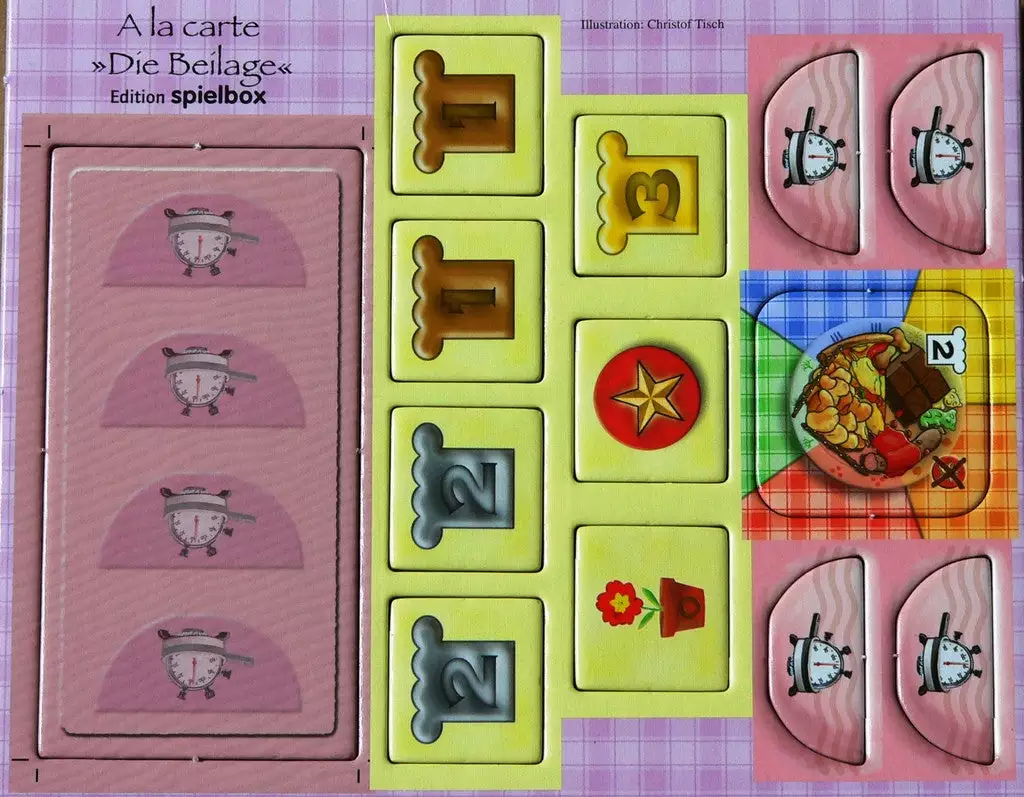 W. Nostheide Verlag GmbH A La Carte: Die Beilage Board Games 1 W. Nostheide Verlag GmbH A La Carte: Die Beilage Board Games