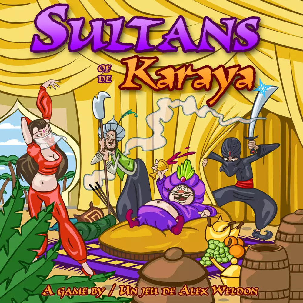 MJ Games Board Games Sultans Of Karaya 1 MJ Games Board Games Sultans Of Karaya