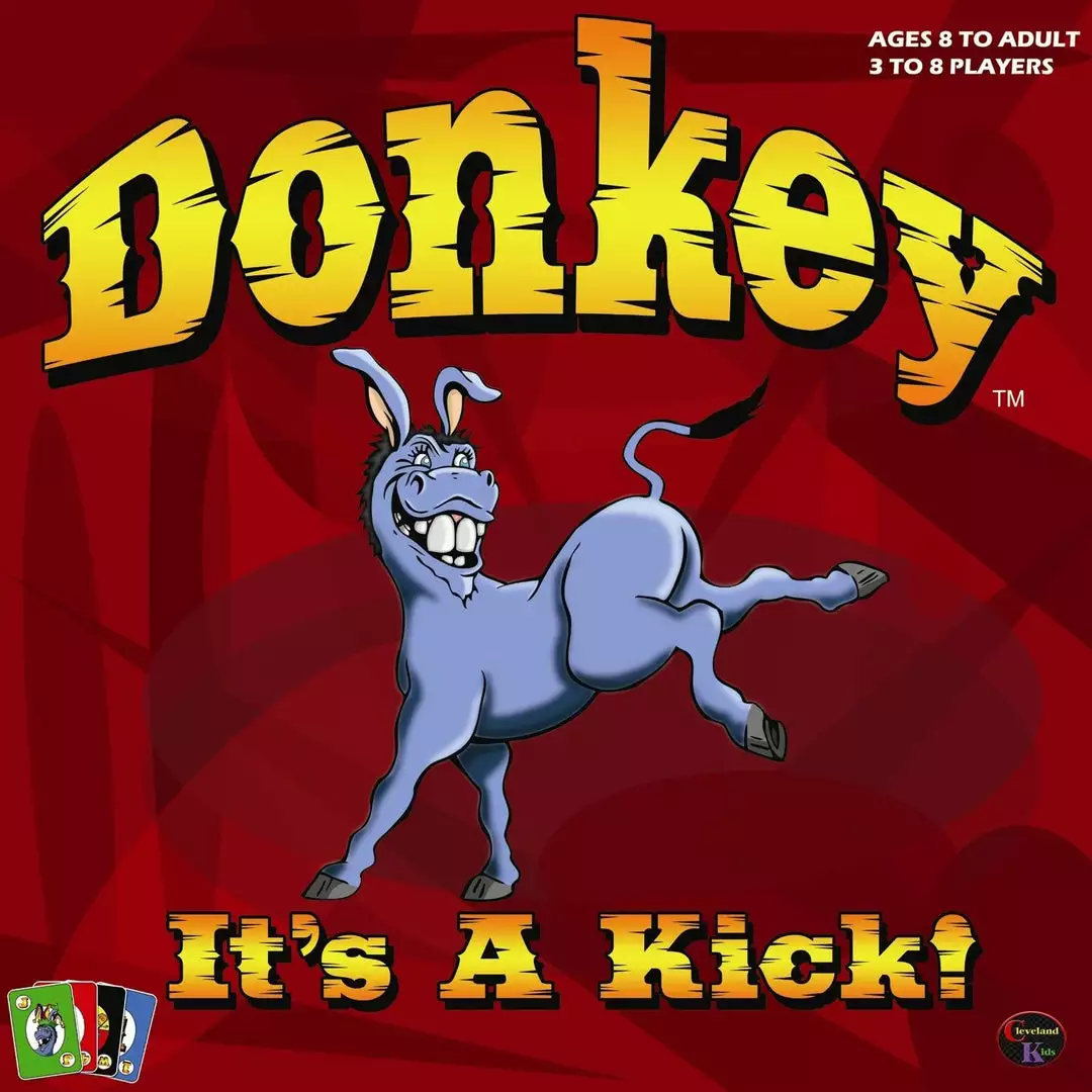 Cleveland Kids, LLC Donkey: It's A Kick! Board Games 1 Cleveland Kids, LLC Donkey: It's A Kick! Board Games