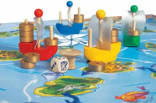 Rio Grande Games Board Games Piratissimo 2 Rio Grande Games Board Games Piratissimo