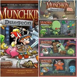 CMON Limited Munchkin Dungeon Bundle Board Games