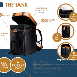 Board Game Truck - The Tank (Snorkel Blue) Accessories