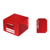 Ultra Pro - PRO Dual Standard Red Deck Box (180) Deck Boxes