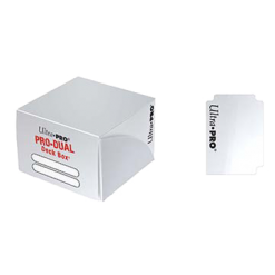 Ultra Pro - PRO Dual Standard White Deck Box (180)