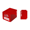 Ultra Pro - PRO Dual Small Red Deck Box (120) Deck Boxes