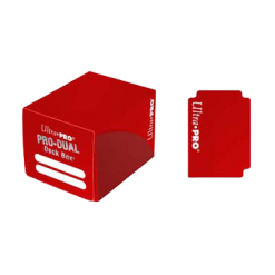 Ultra Pro - PRO Dual Small Red Deck Box (120) Deck Boxes