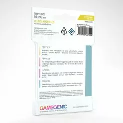 Gamegenic - Keyforge Exoshields Sleeves - Clear Jun 13-19, 2022