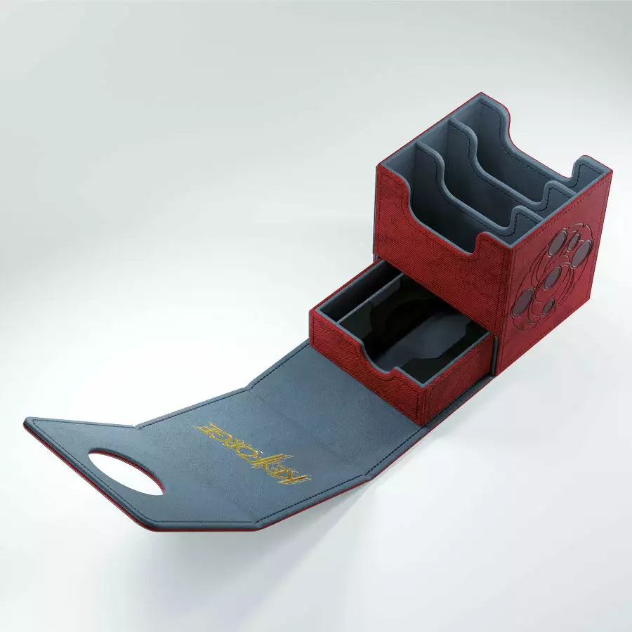 Deck Boxes Gamegenic: Keyforge Vault - Red 3 Deck Boxes Gamegenic: Keyforge Vault - Red