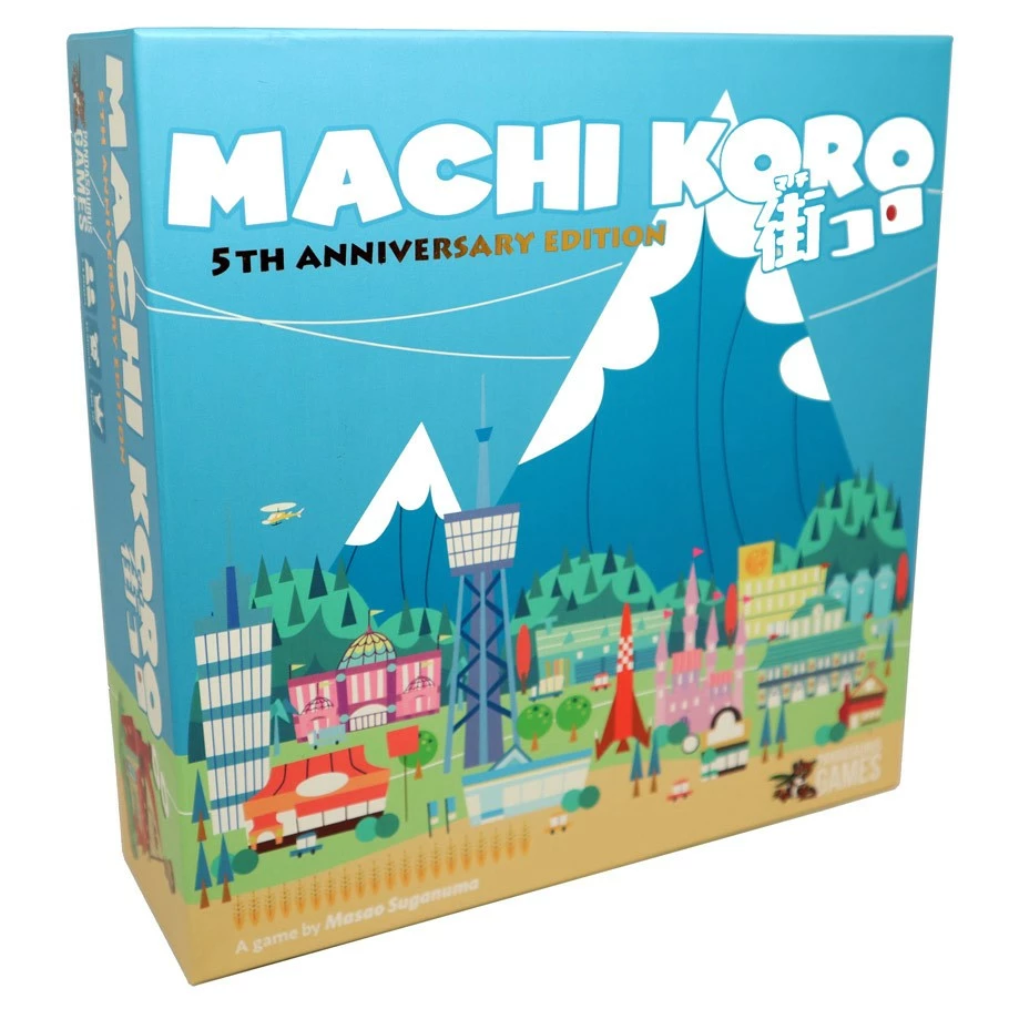 IDW Games Board Games Machi Koro (5th Anniversary Edition) 1 IDW Games Board Games Machi Koro (5th Anniversary Edition)