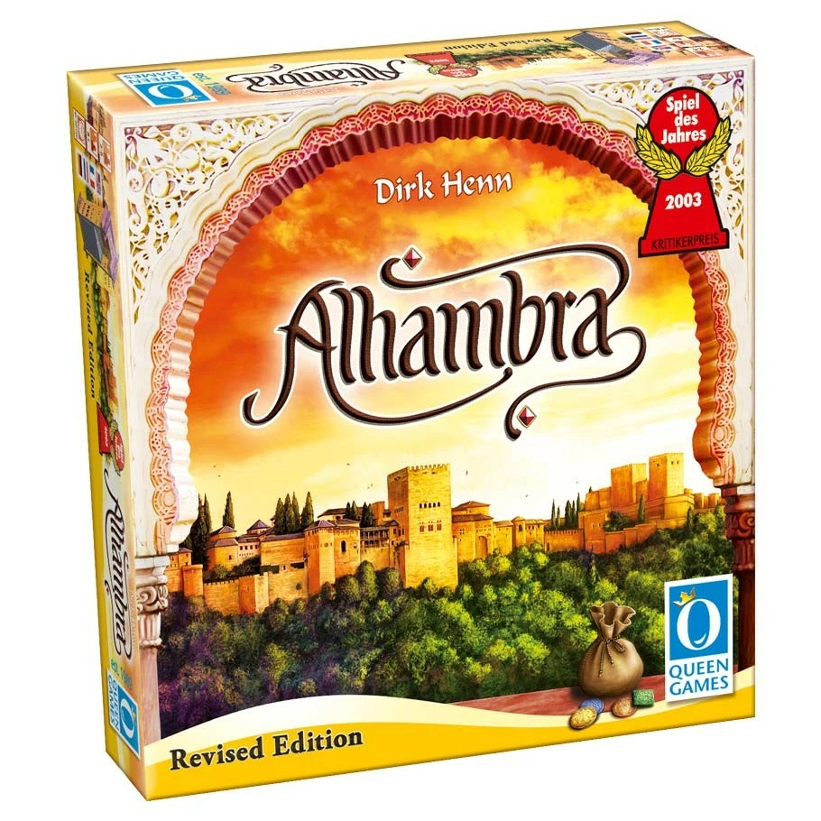 Queen Games Board Games Alhambra: (15th Anniversary Revised Edition) 1 Queen Games Board Games Alhambra: (15th Anniversary Revised Edition)