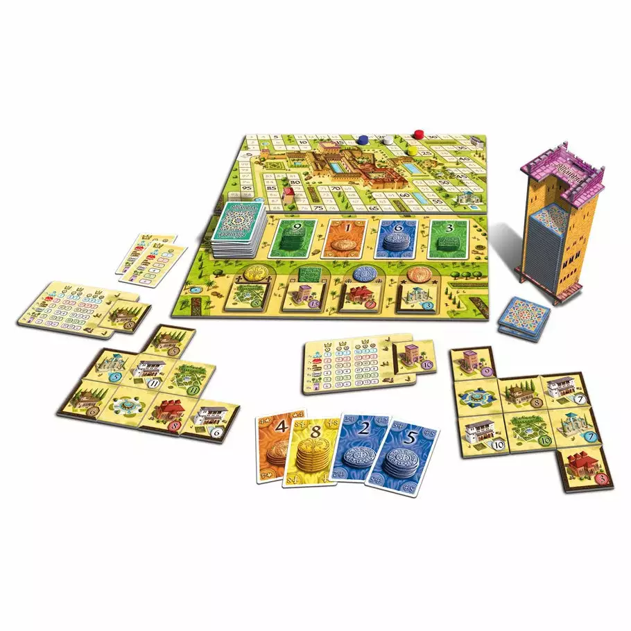 Queen Games Board Games Alhambra: (15th Anniversary Revised Edition) 2 Queen Games Board Games Alhambra: (15th Anniversary Revised Edition)