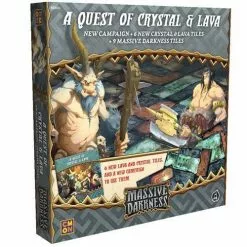 CMON Limited Massive Darkness: A Quest Of Crystal And Lava