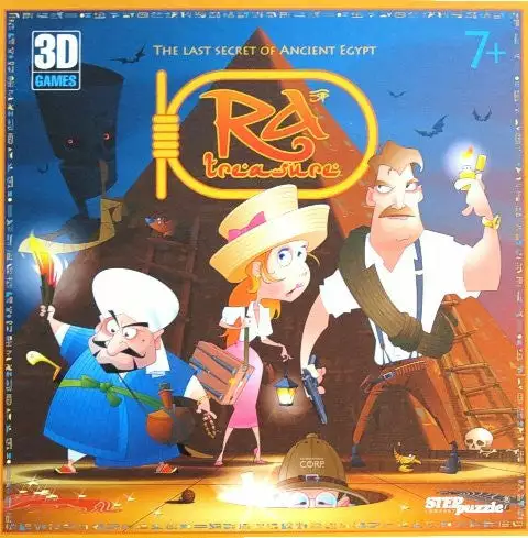 Step Puzzle Co. Schatz Ra (German Import) Board Games 1 Step Puzzle Co. Schatz Ra (German Import) Board Games