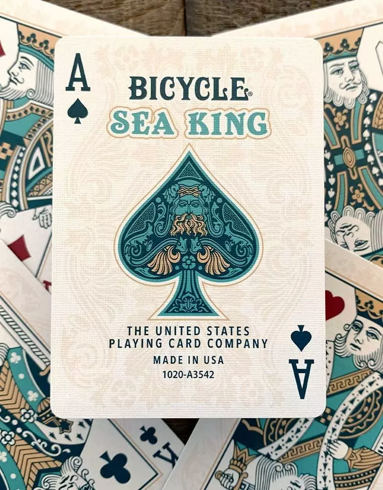 Board Games Bicycle Playing Cards - Sea King 5 Board Games Bicycle Playing Cards - Sea King