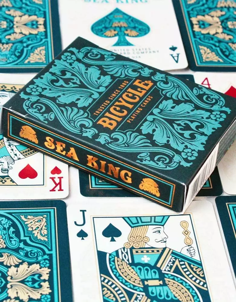 Board Games Bicycle Playing Cards - Sea King 3 Board Games Bicycle Playing Cards - Sea King