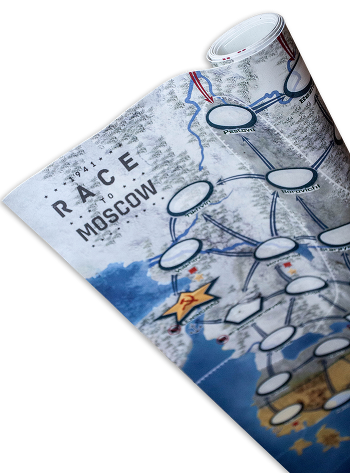 PHALANX Board Games 1941: Race To Moscow - Giant Playing Mat 1 PHALANX Board Games 1941: Race To Moscow - Giant Playing Mat