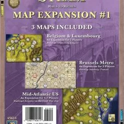 Mayfair Games Steam: Map Expansion #1