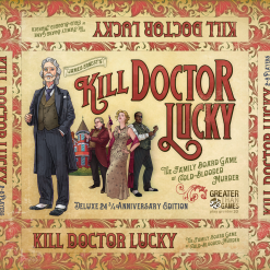 Cheapass Games Kill Doctor Lucky (Deluxe 24 3/4 Anniversary Edition) Board Games