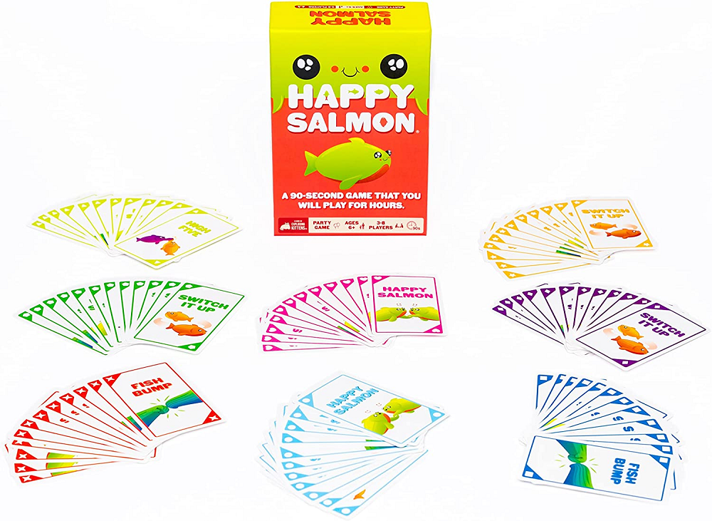Exploding Kittens Board Games Happy Salmon (Second Edition) 1 Exploding Kittens Board Games Happy Salmon (Second Edition)