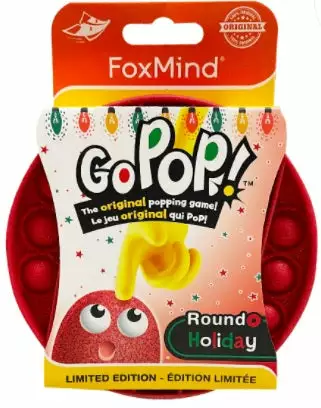 FoxMind Best Selling Children Games Go Pop! Roundo Limited Edition: Red Glitter 1 FoxMind Best Selling Children Games Go Pop! Roundo Limited Edition: Red Glitter