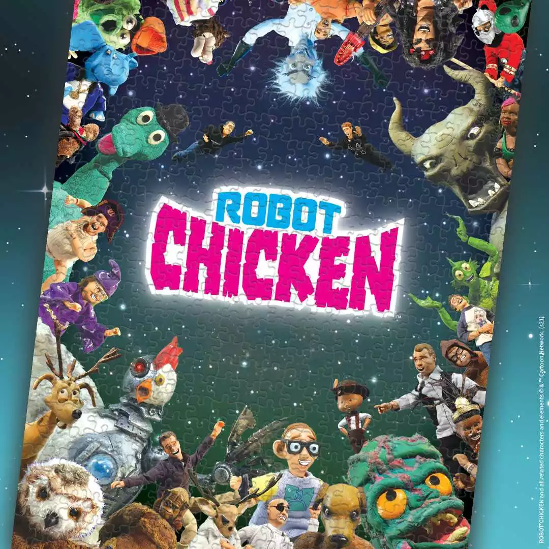 Puzzle - USAopoly - Robot Chicken “It Was Only A Dream” (1000 Pieces) All Sale Items 4 Puzzle - USAopoly - Robot Chicken “It Was Only A Dream” (1000 Pieces) All Sale Items